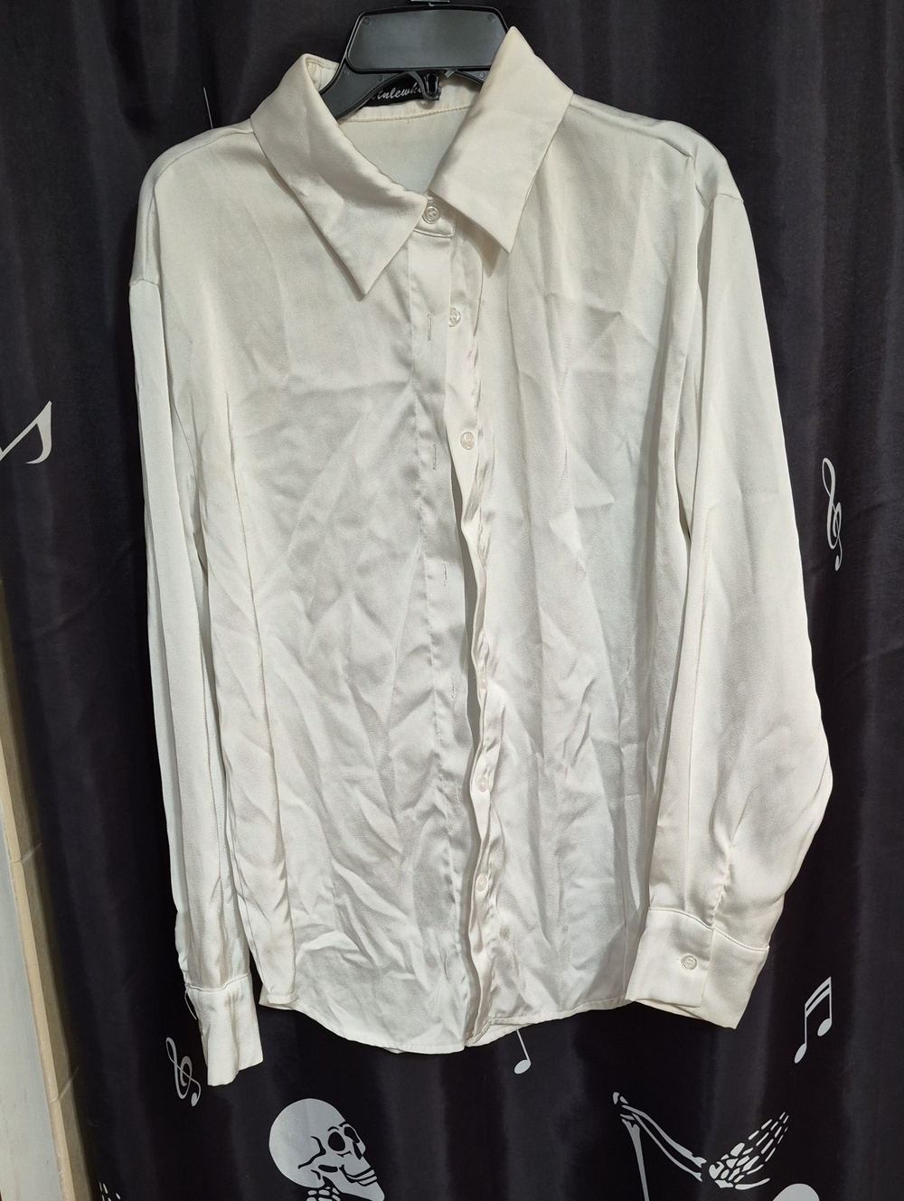 Women's Classic White Button-Up Shirt - Timeless Dress Shirt